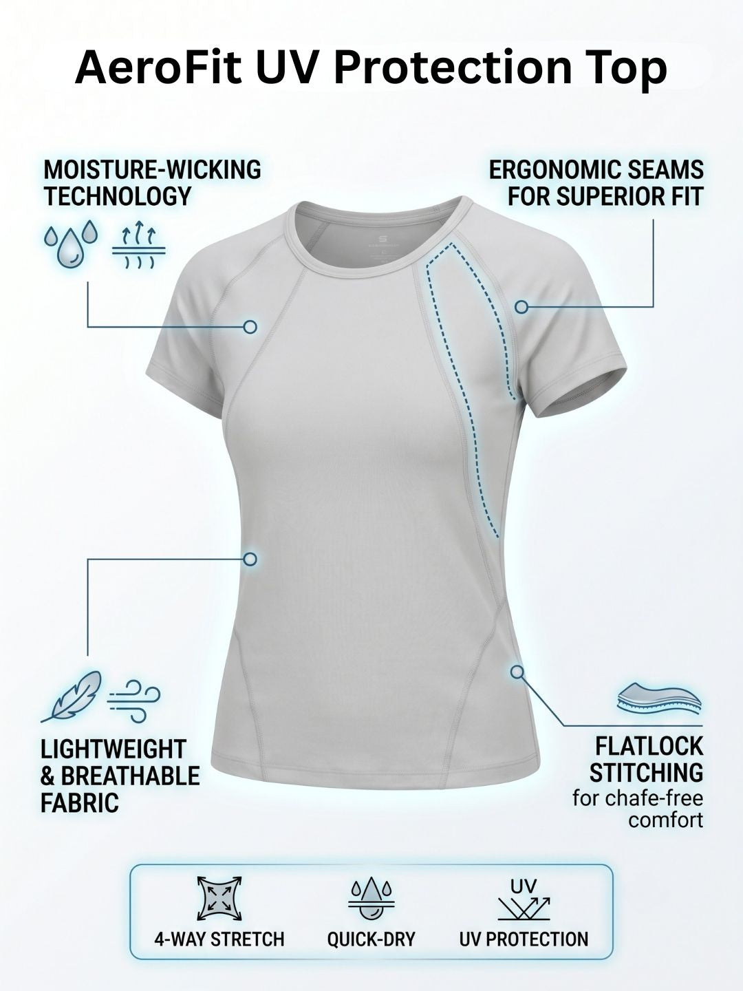 AeroFit UV Protection Top