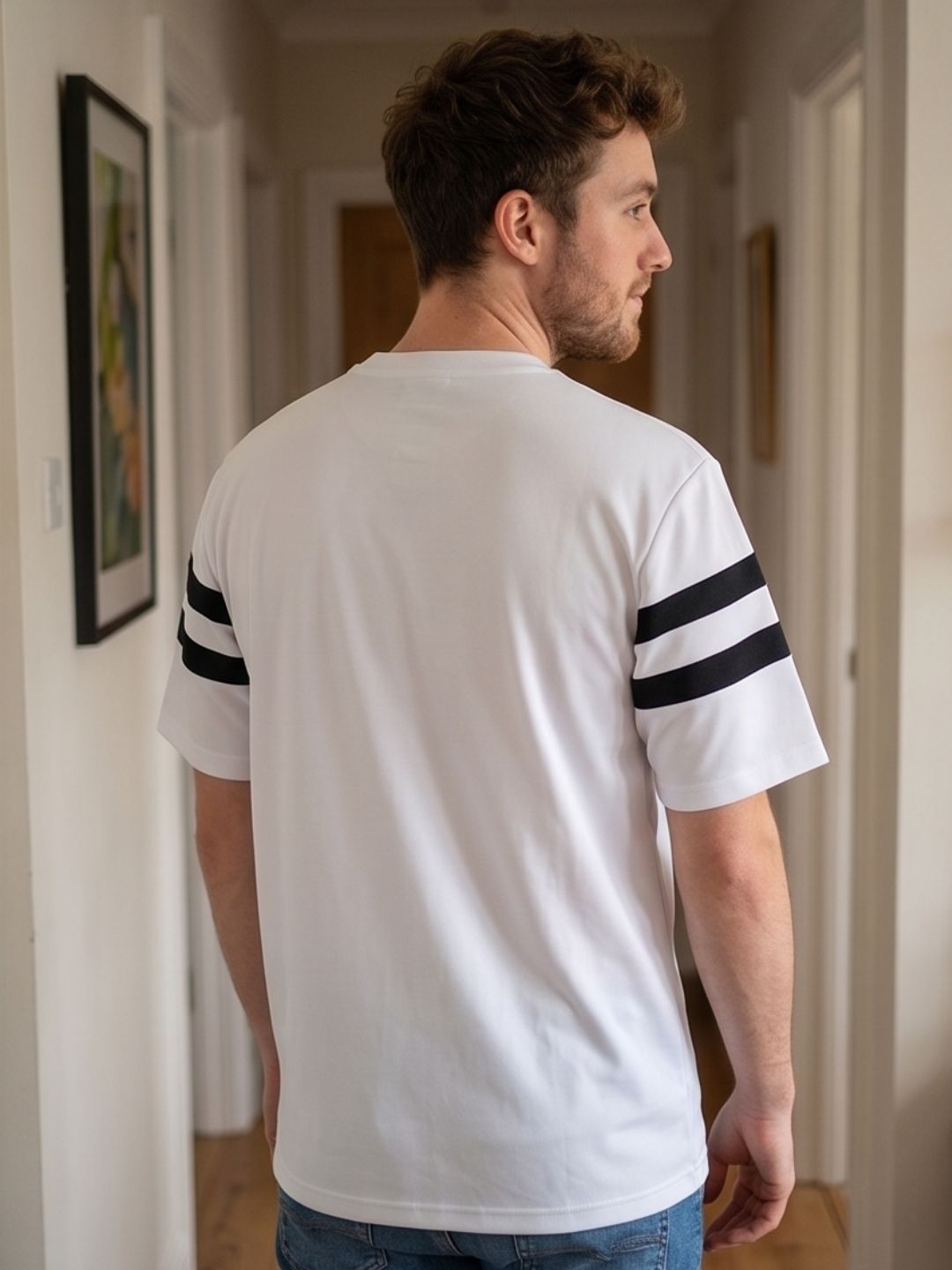 THE PARALLEL CREWNECK T-SHIRT