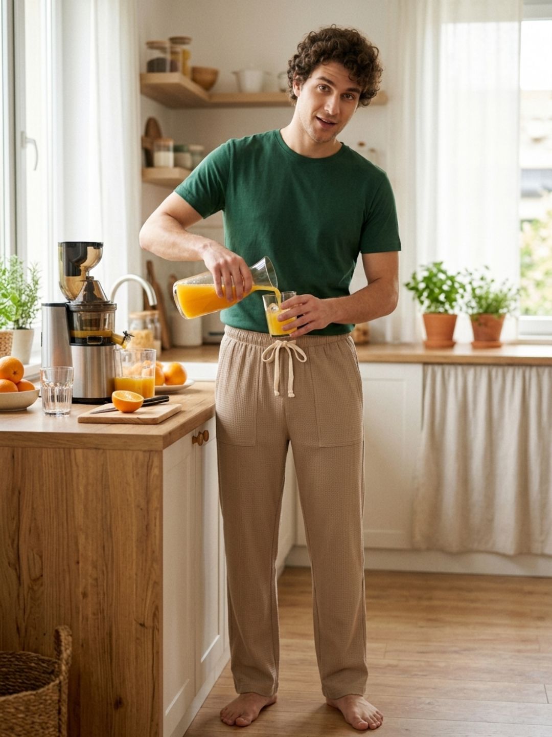 URBAN LATTICE STRAIGHT FIT TRACK PANT