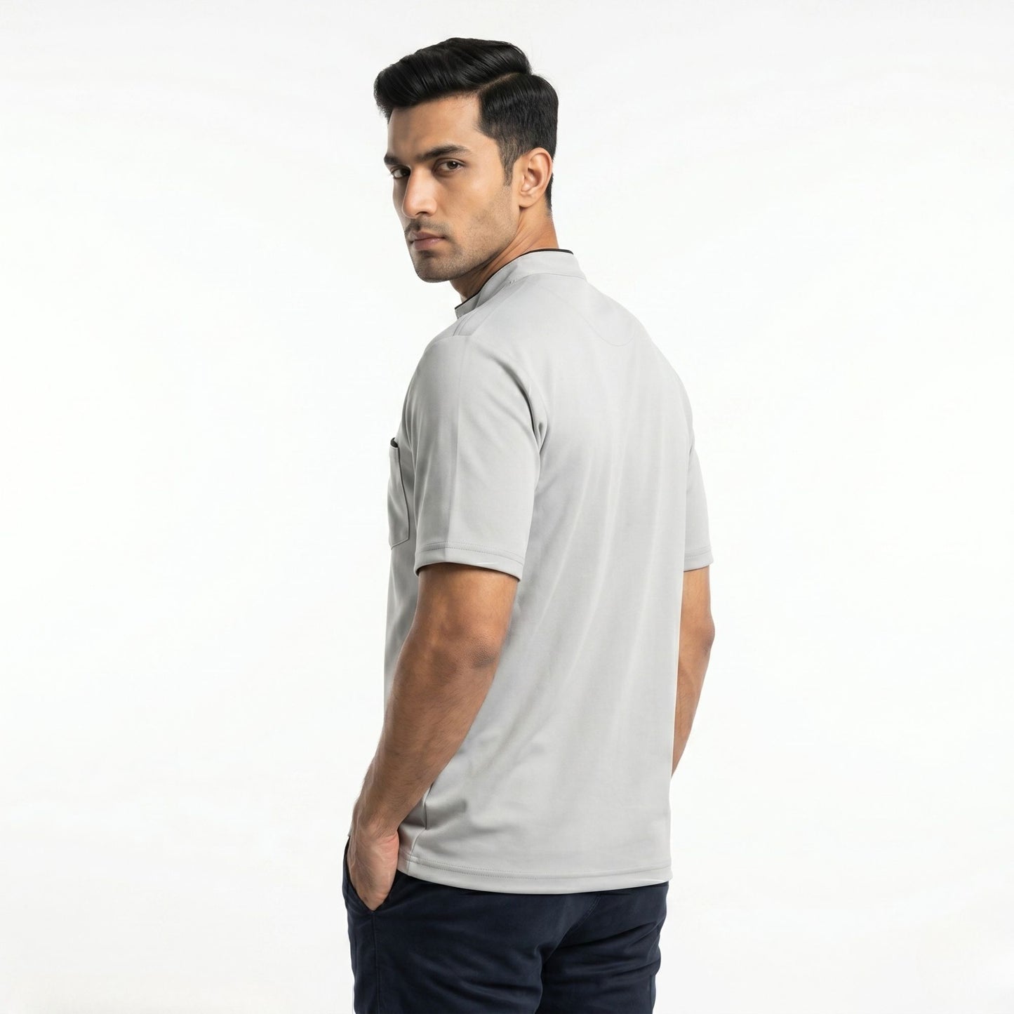 MIDNIGHT MANDARIN POLO T-SHIRT