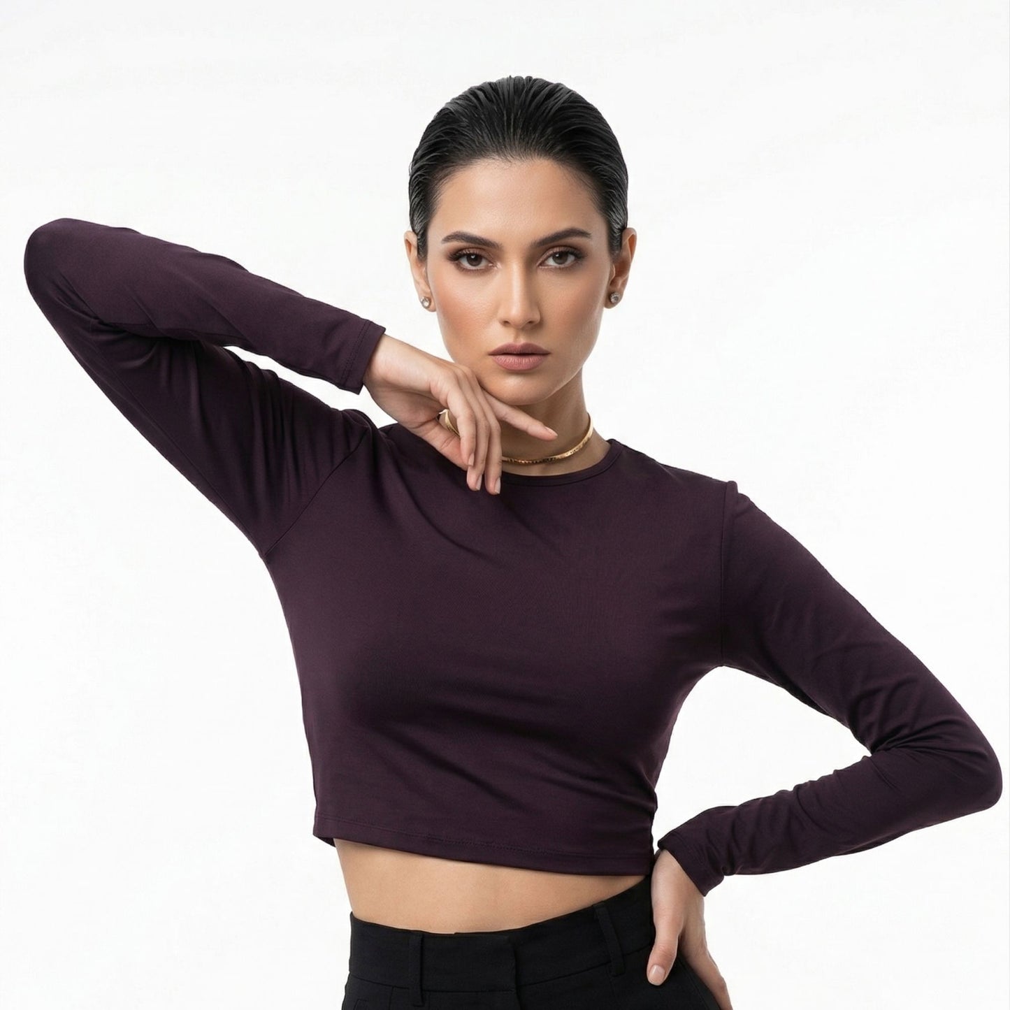 SOLISTICE CREW F/S CROP TOP