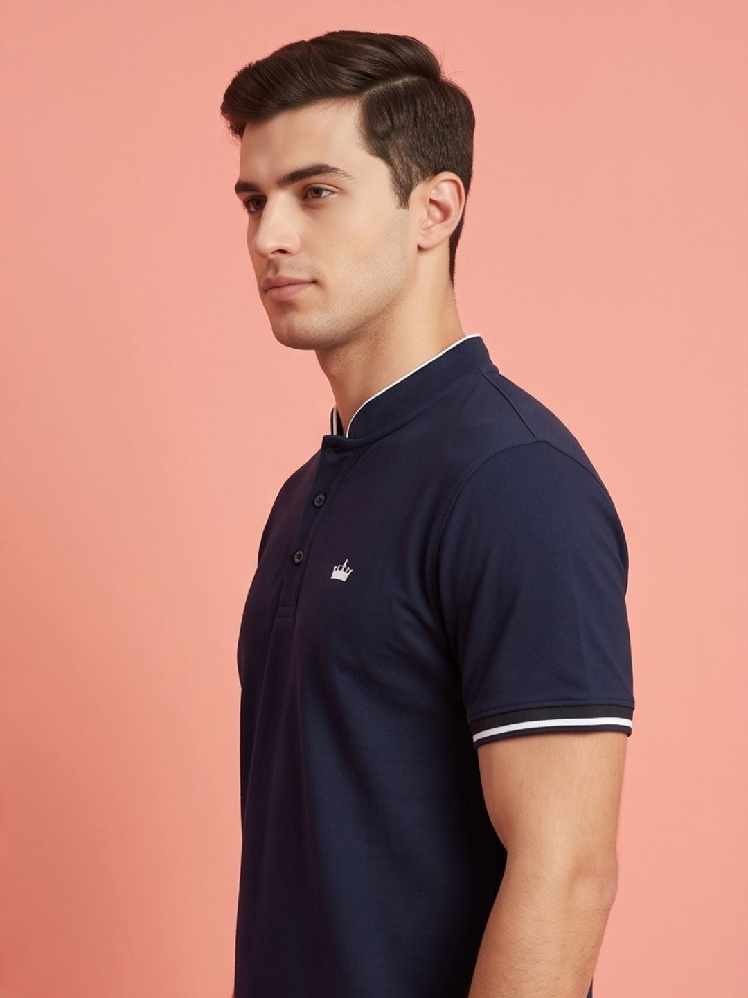 THE MANDARIN CROWN LEGACY POLO T-SHIRT