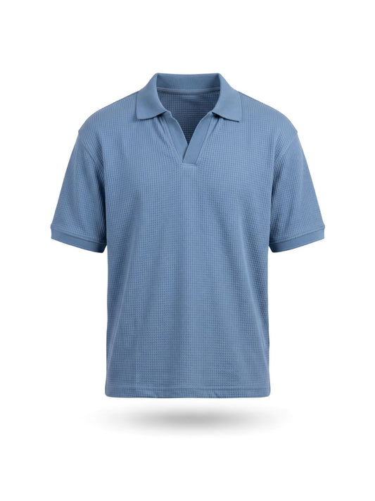 CLASSIC KNIT POLO T-SHIRT