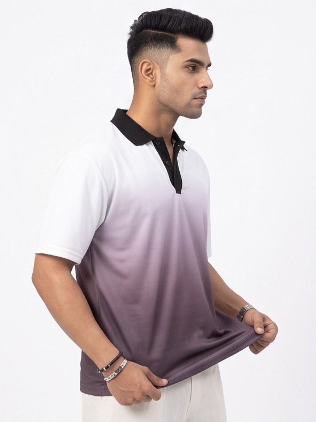 DUSK HORIZON T-SHIRT WINE
