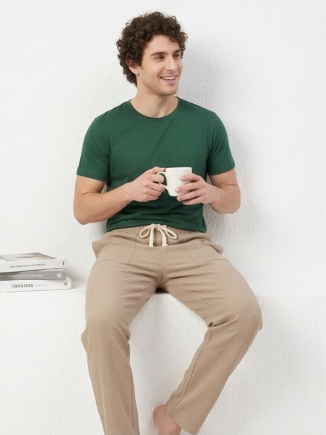 URBAN LATTICE STRAIGHT FIT TRACK PANT