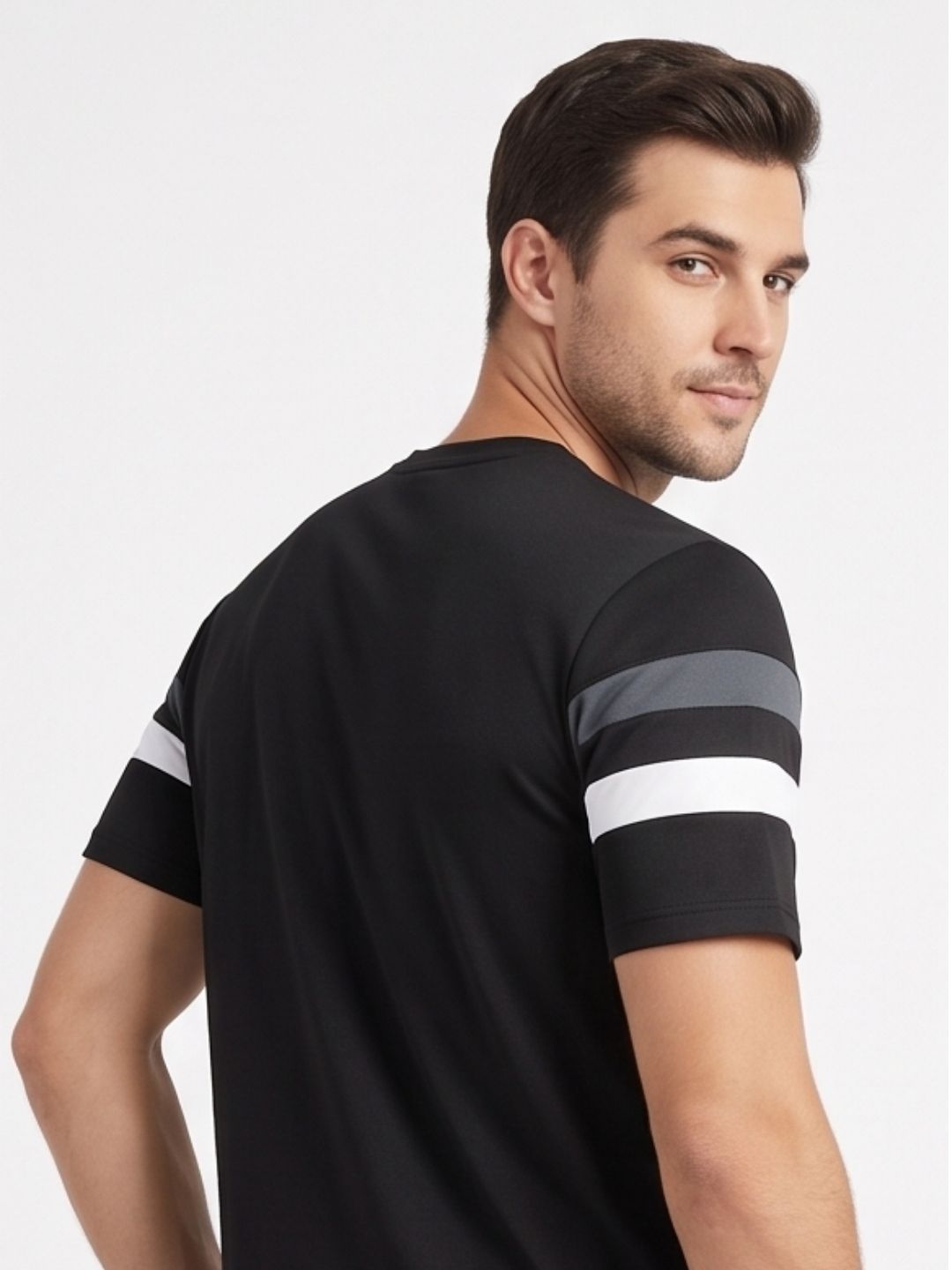 THE PARALLEL CREWNECK T-SHIRT