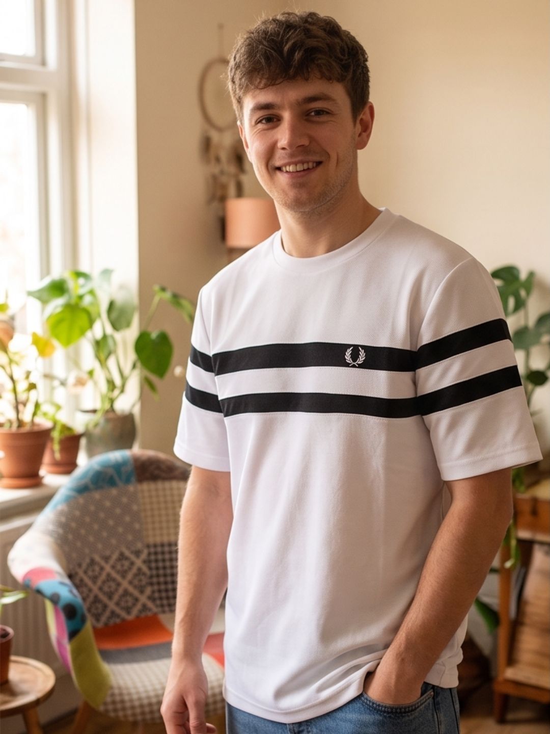 THE PARALLEL CREWNECK T-SHIRT
