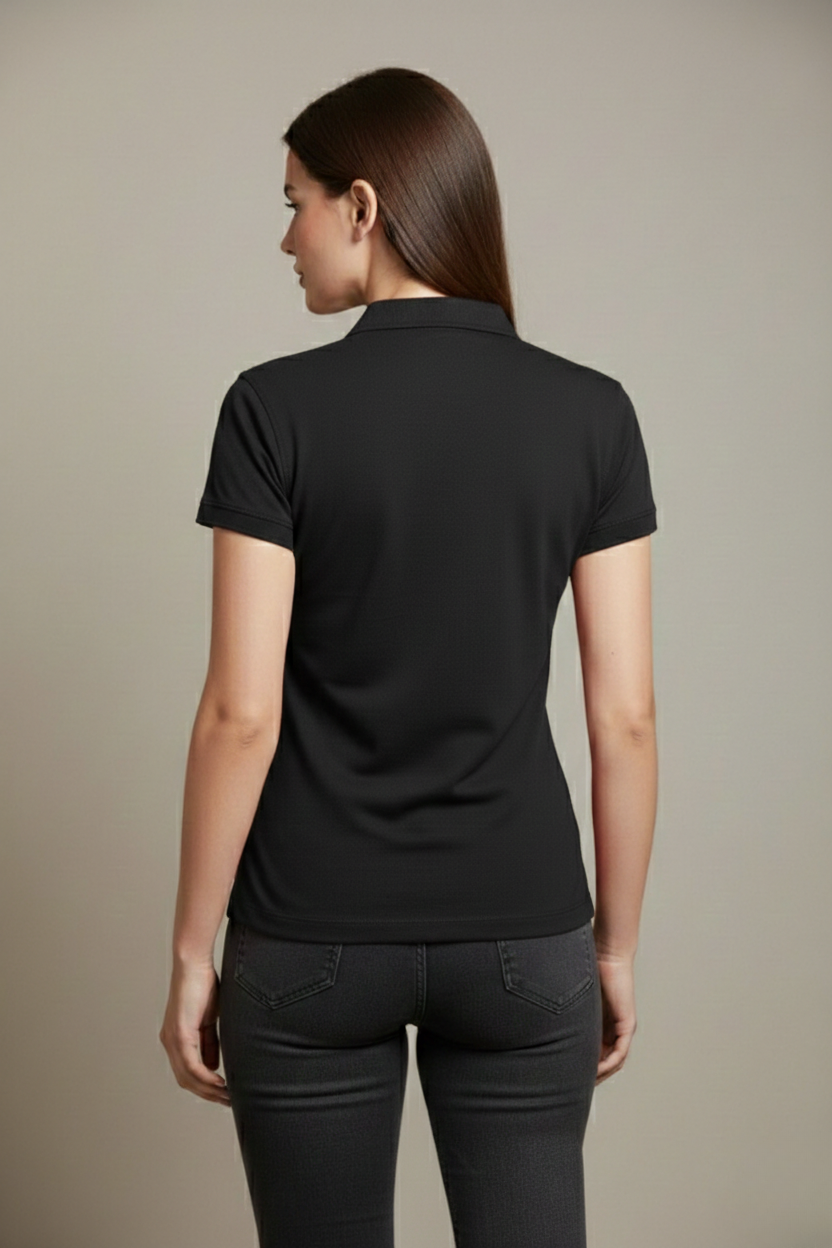 PRINTED AUTHENTIC POLO T-SHIRT