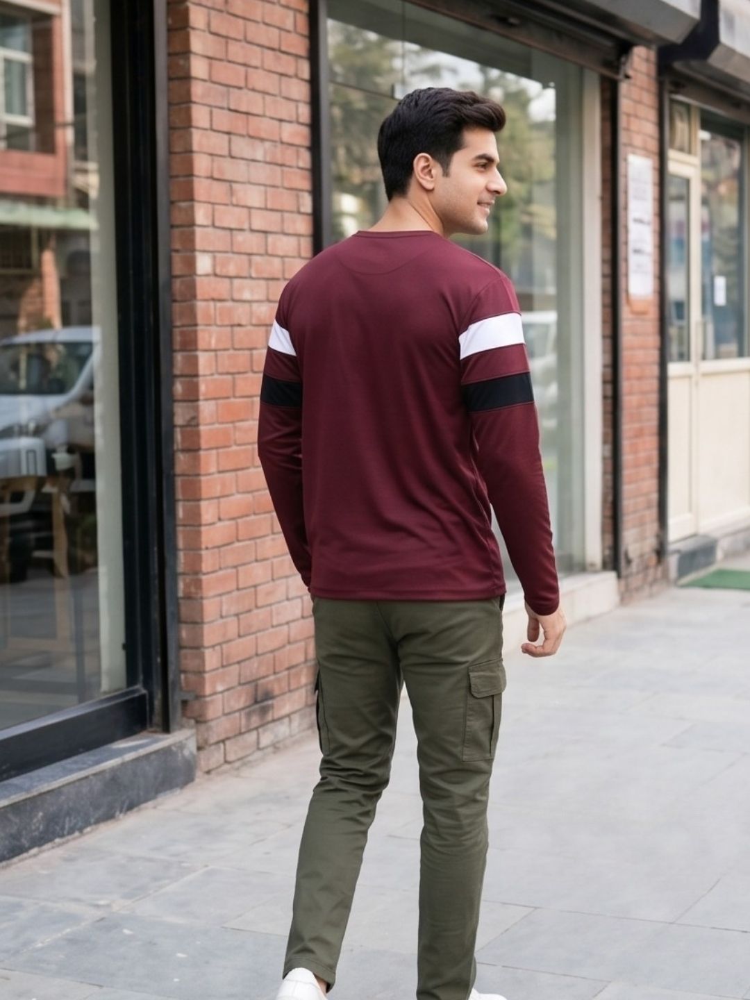 THE HERITAGE STRIPE HENLEY T-SHIRT