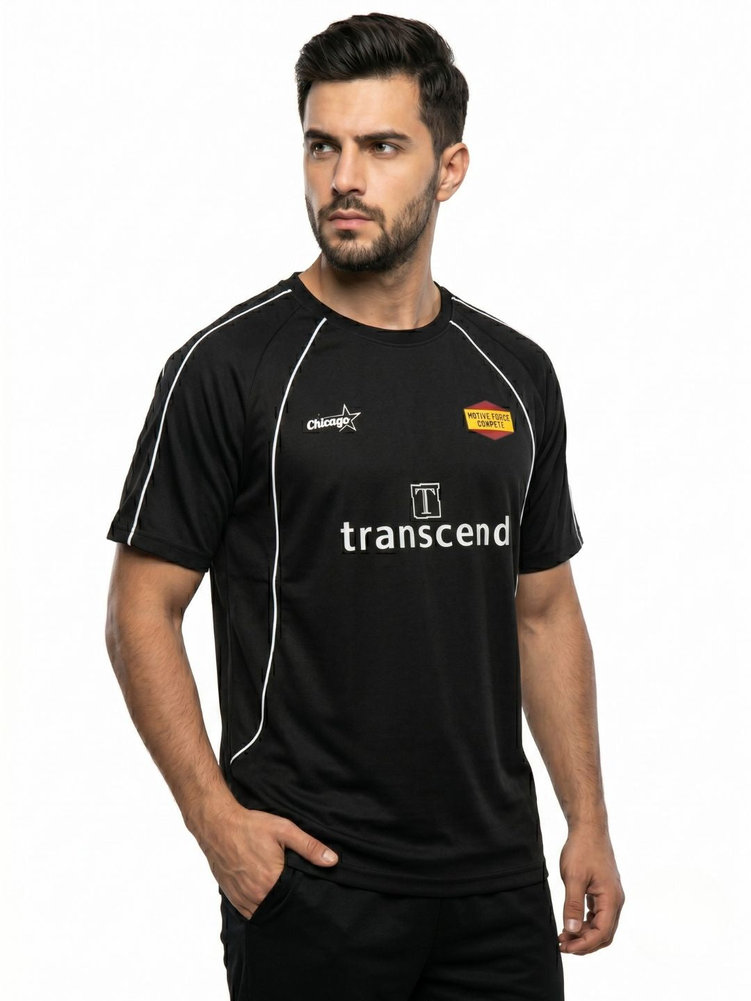 THE TRANSCEND PRIME CREWNECK T-SHIRT