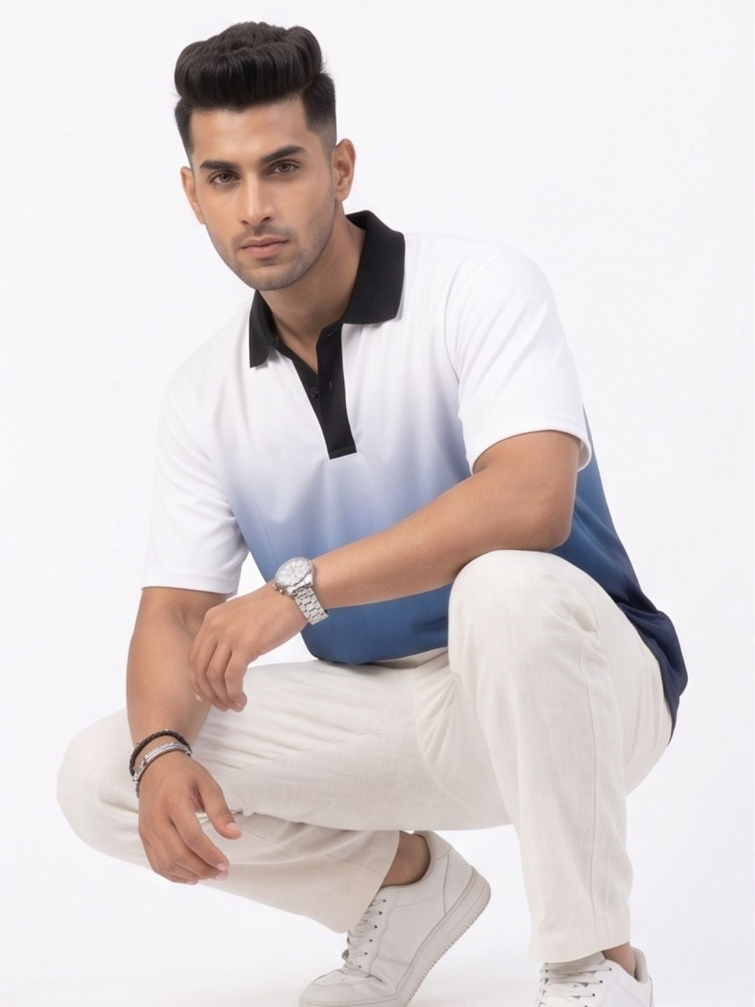 DUSK HORIZON T-SHIRT NAVY BLUE