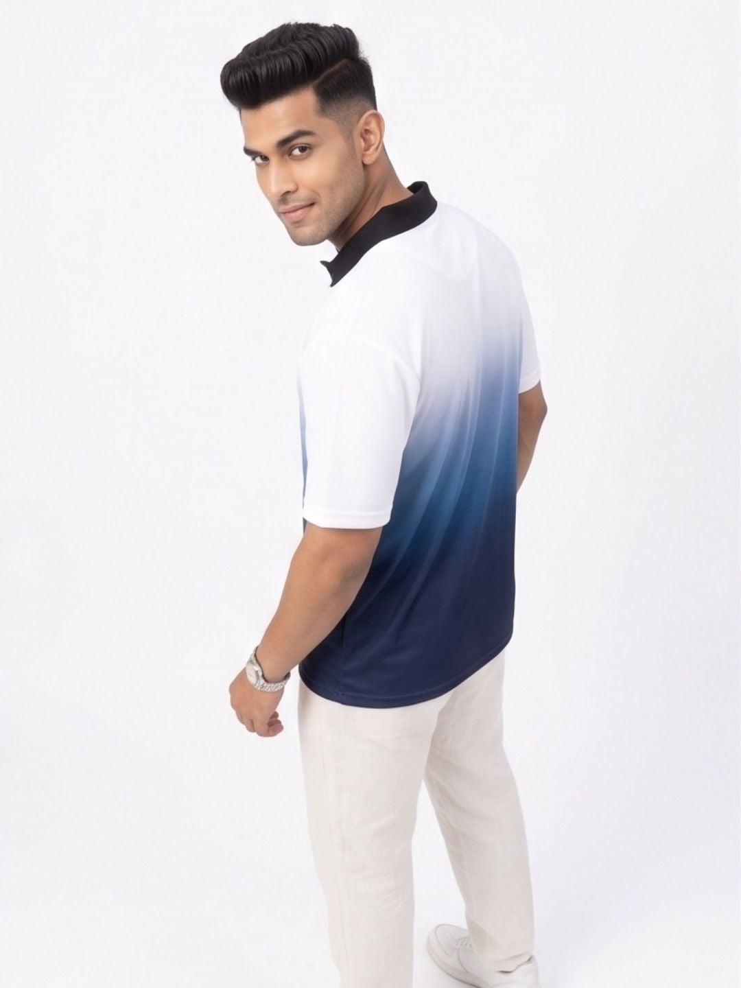 DUSK HORIZON T-SHIRT NAVY BLUE