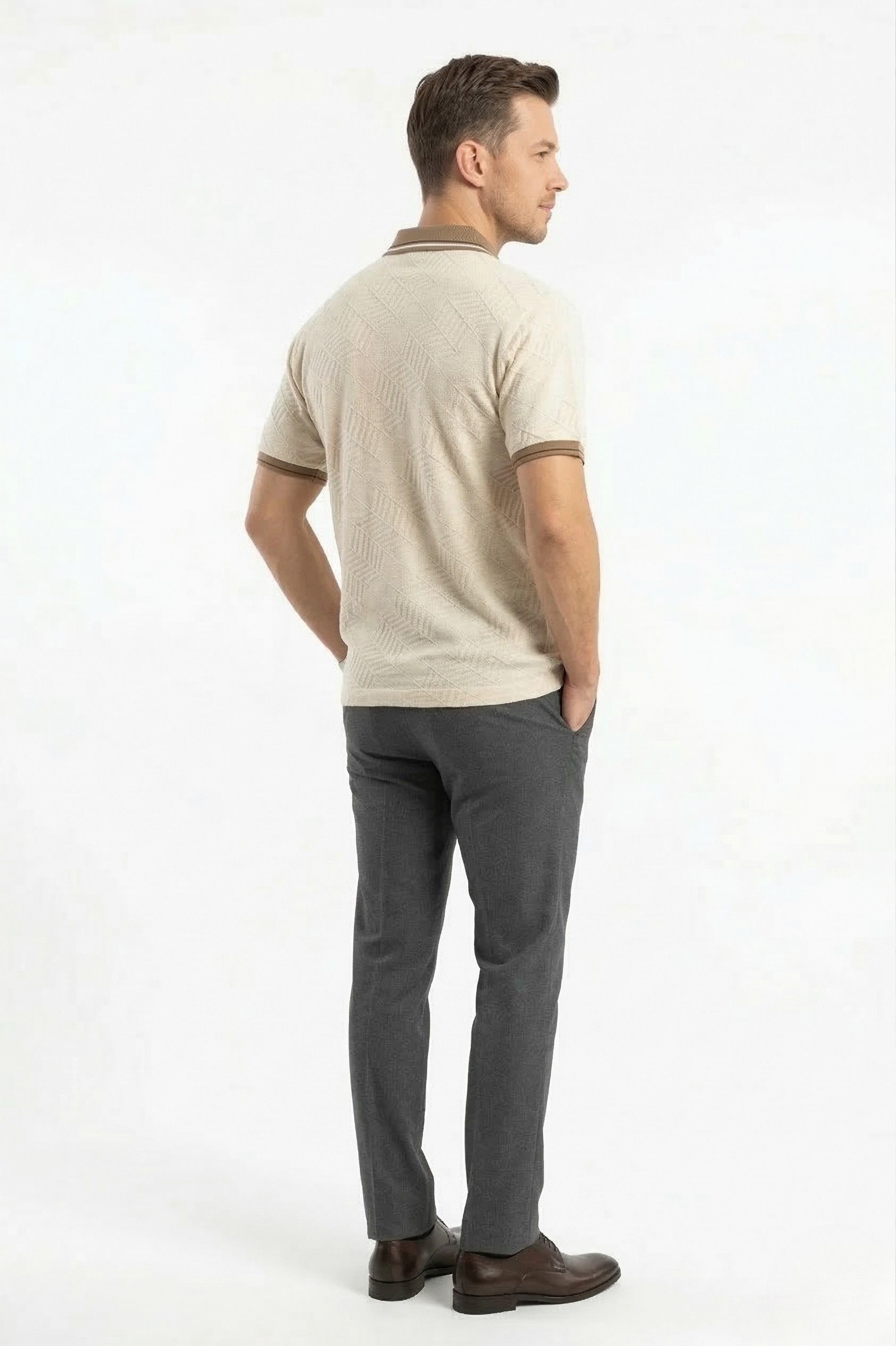 HORIZON ZIP OVERSIZED TEE