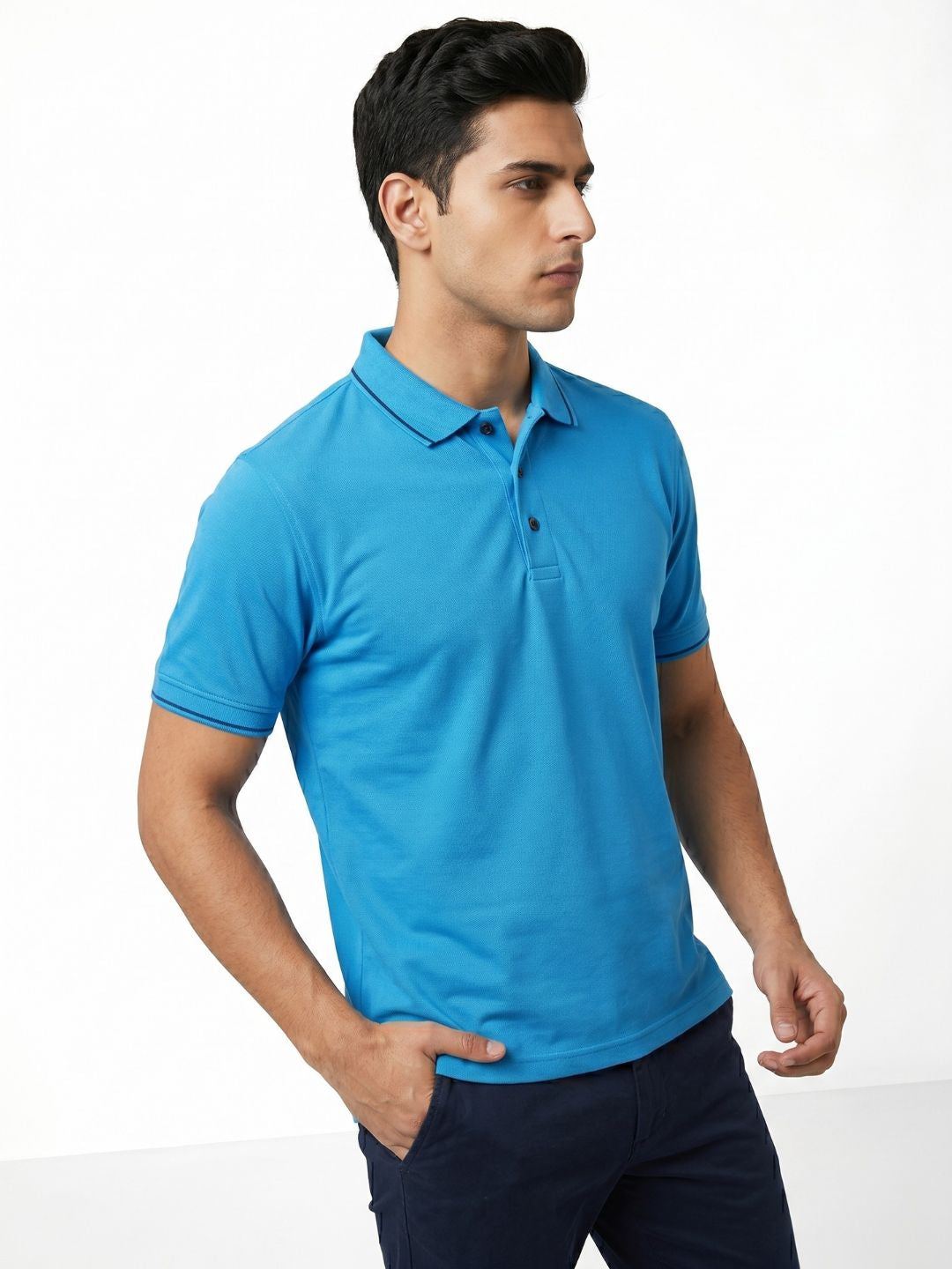 MERIDIAN LUXE POLO T-SHIRT