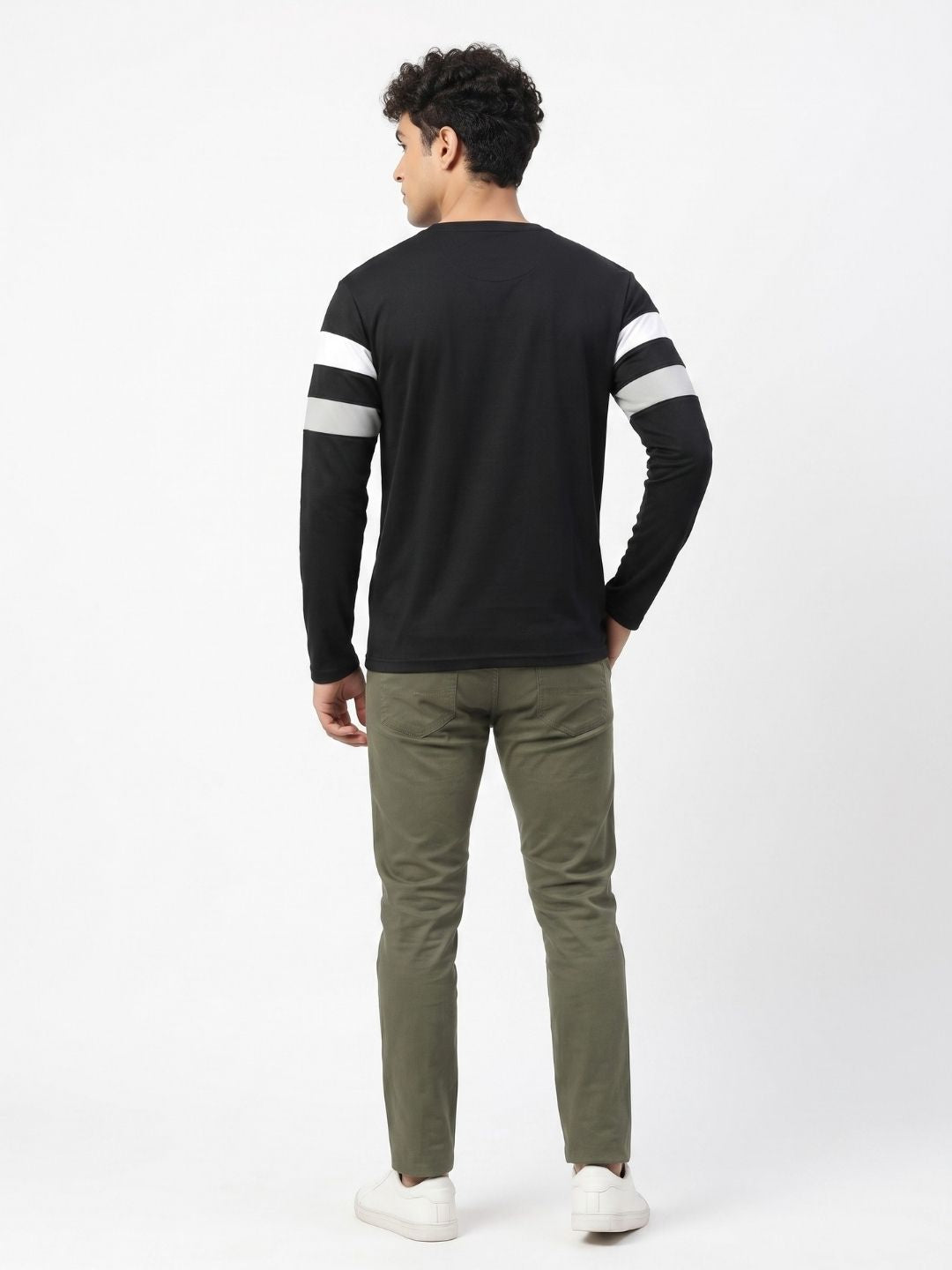 THE HERITAGE STRIPE HENLEY T-SHIRT