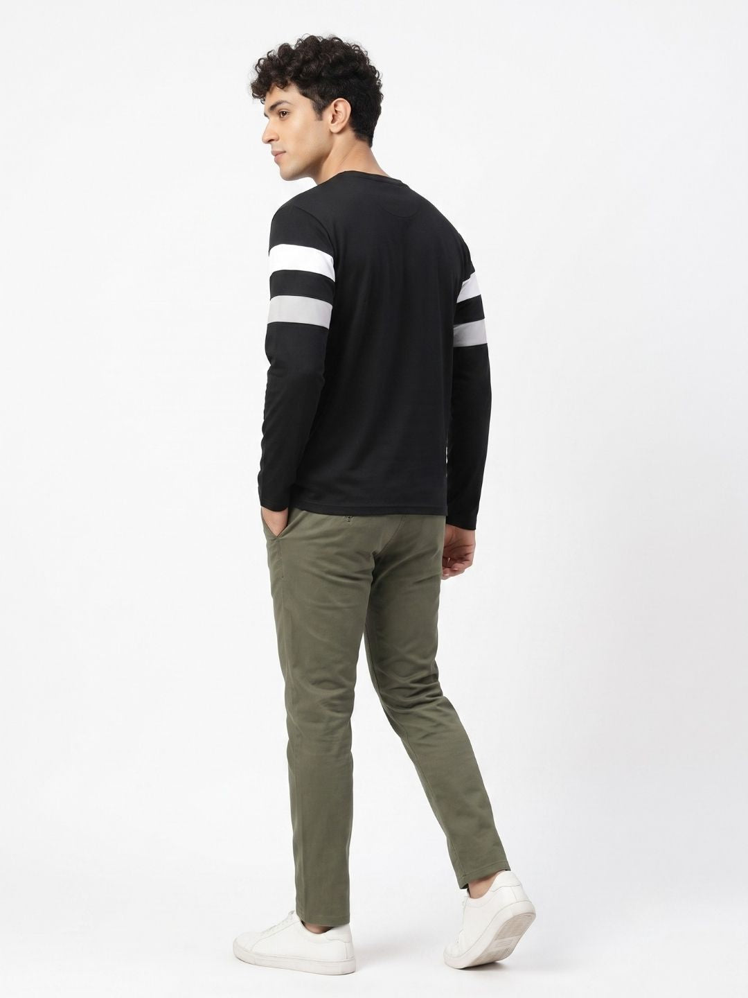 THE HERITAGE STRIPE HENLEY T-SHIRT