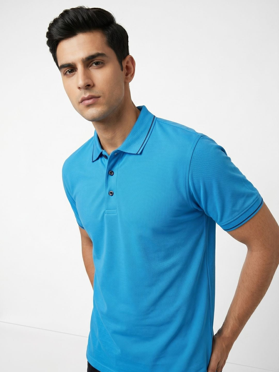 MERIDIAN LUXE POLO T-SHIRT