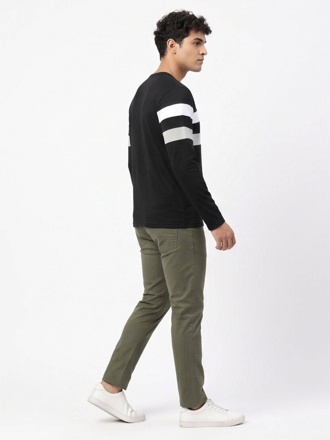 THE HERITAGE STRIPE HENLEY T-SHIRT