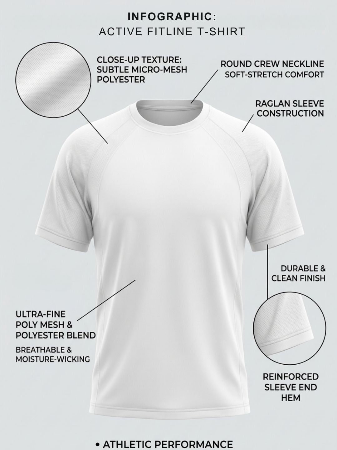 ACTIVE FITLINE T-SHIRT