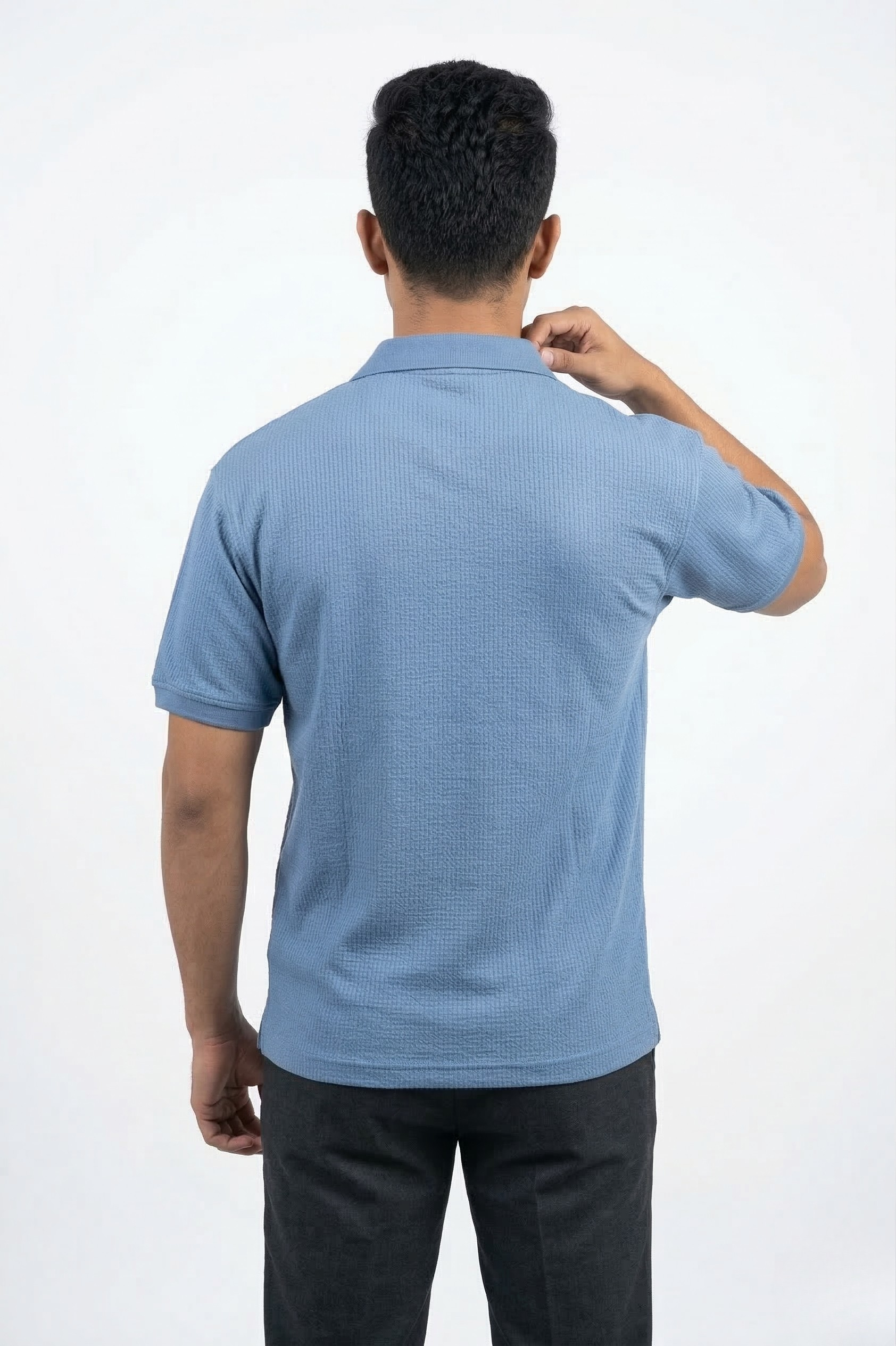 CLASSIC KNIT POLO T-SHIRT