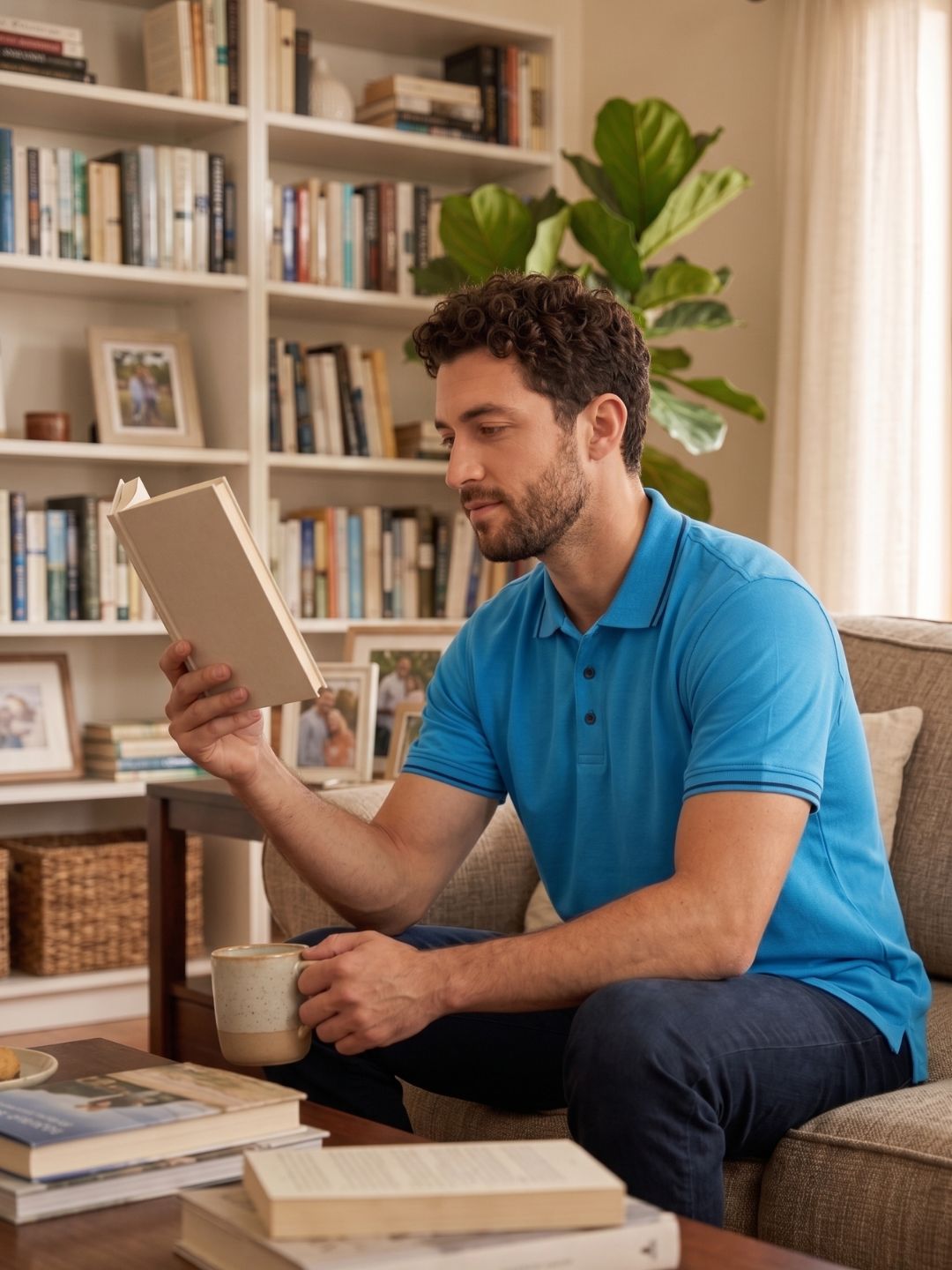 MERIDIAN LUXE POLO T-SHIRT
