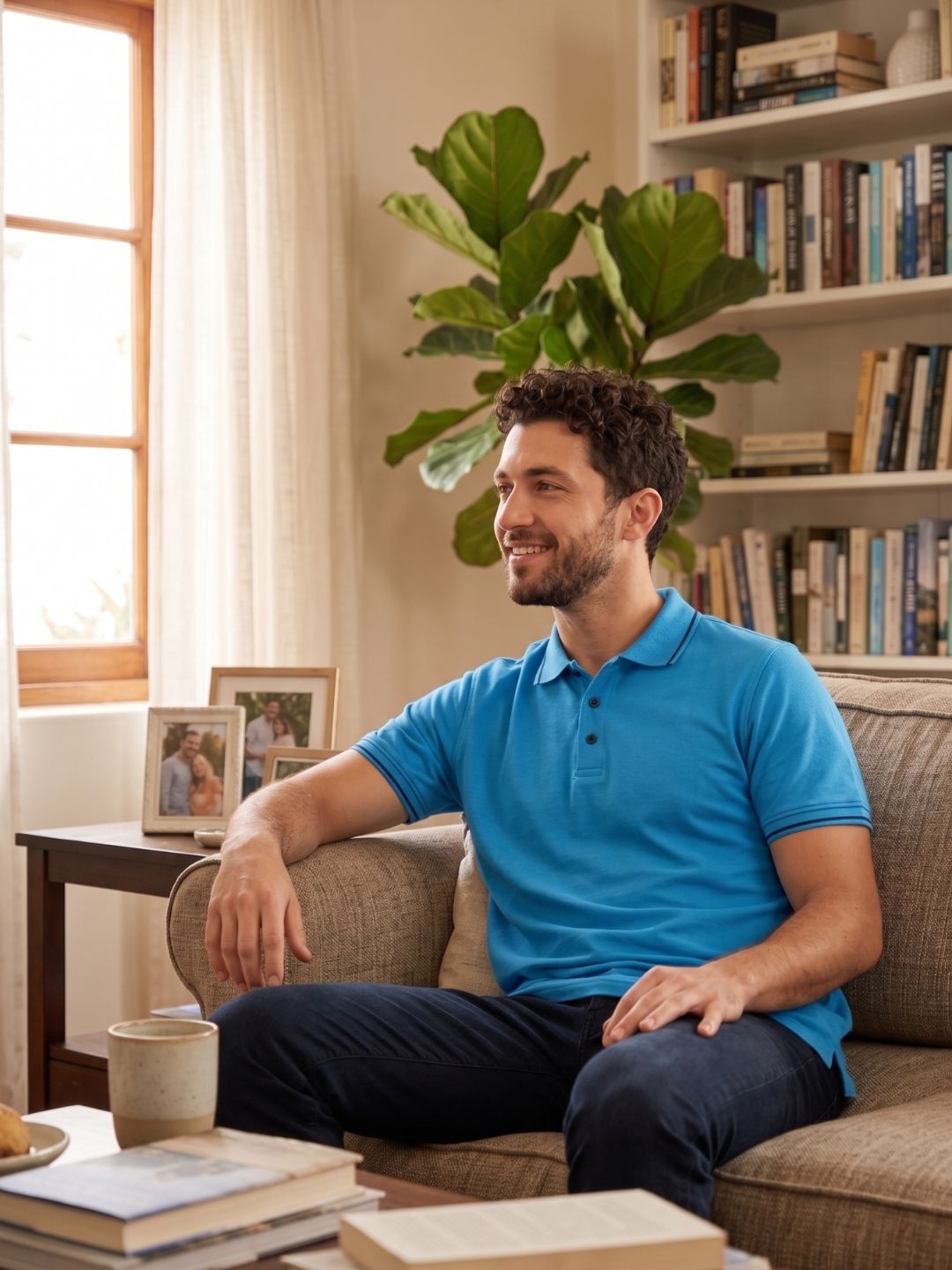 MERIDIAN LUXE POLO T-SHIRT