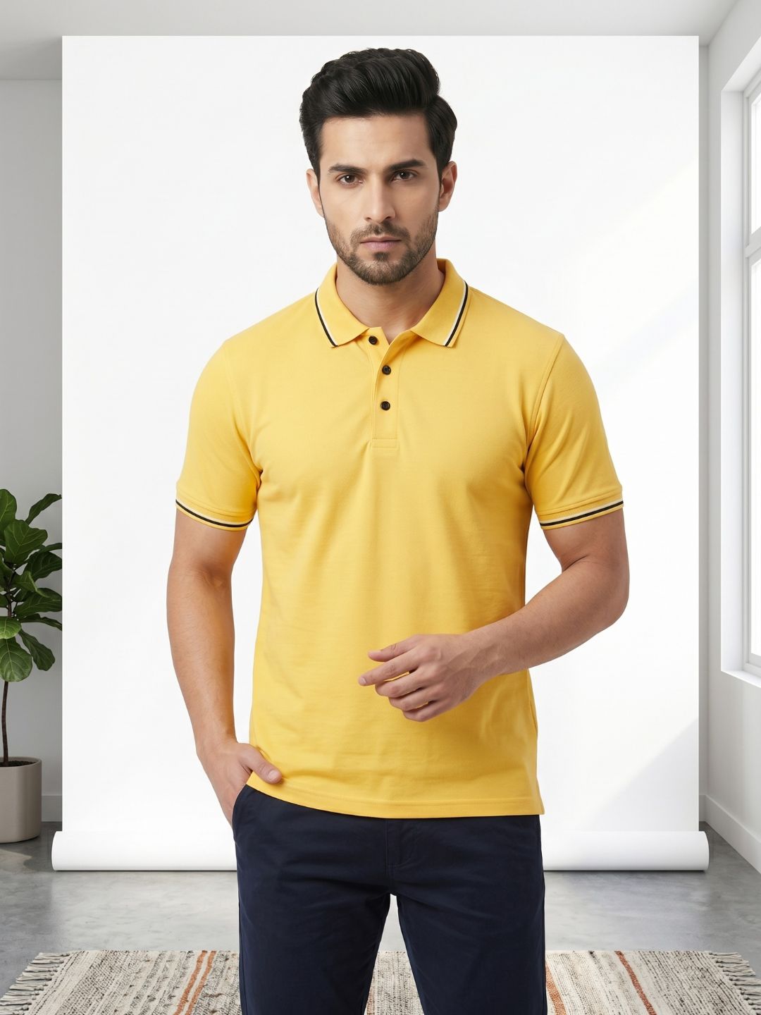 MERIDIAN LUXE POLO T-SHIRT