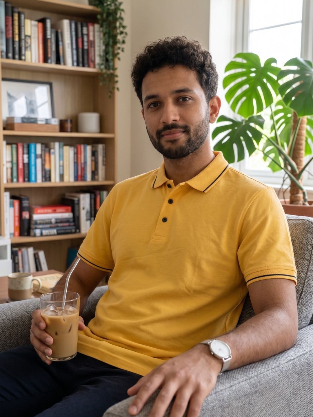 MERIDIAN LUXE POLO T-SHIRT