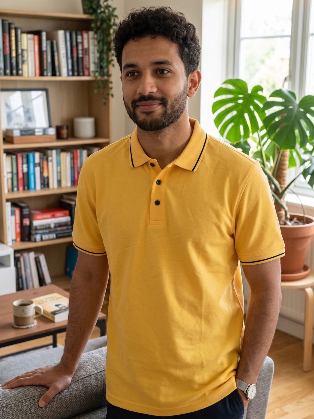 MERIDIAN LUXE POLO T-SHIRT