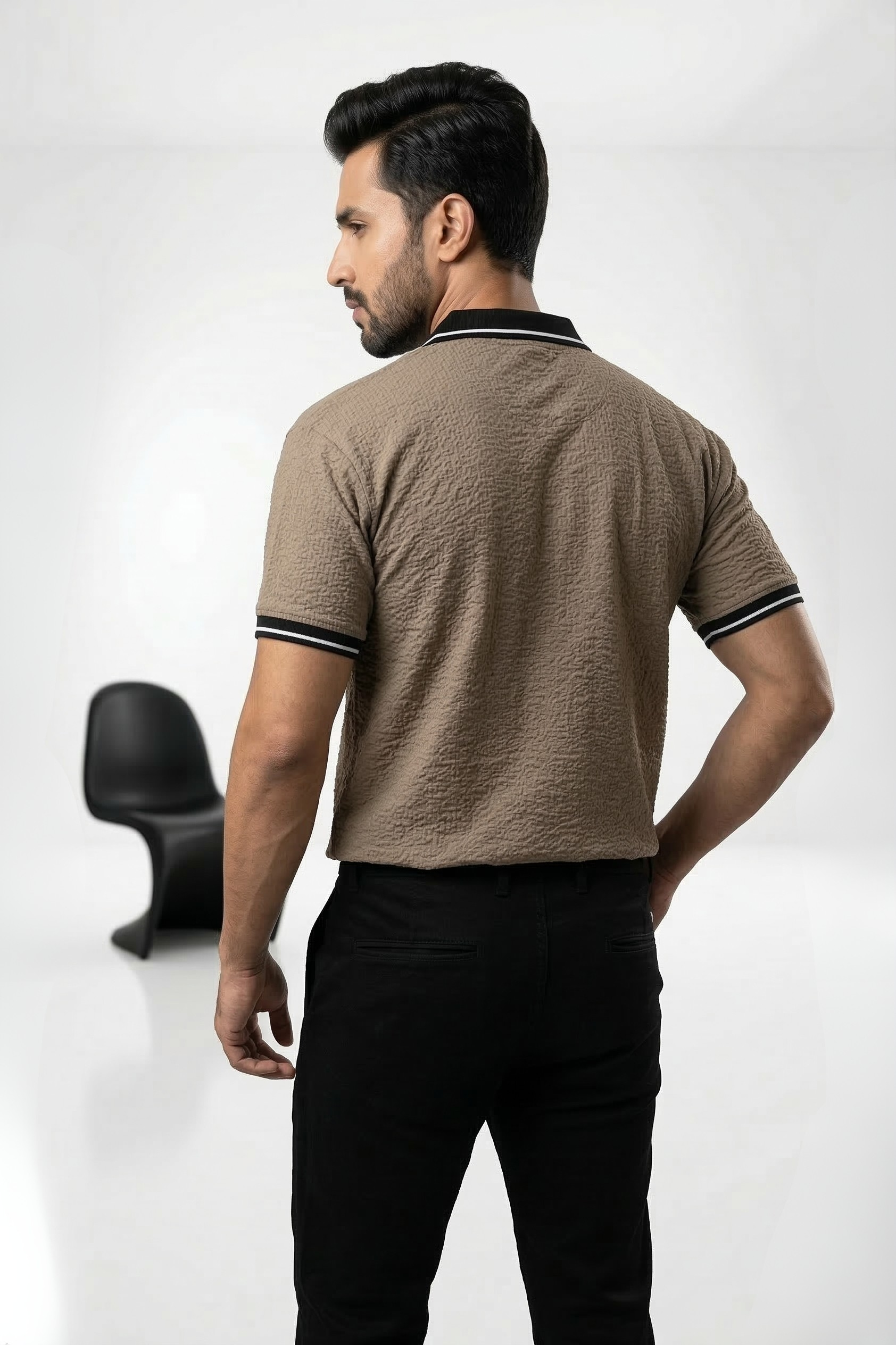 URBAN SAND POLO T-SHIRT