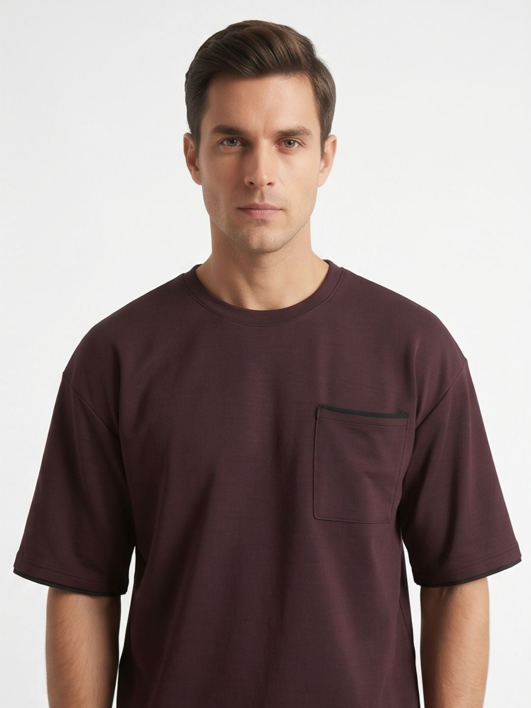 MIDNIGHT MANDARIN ROUND NECK T-SHIRT