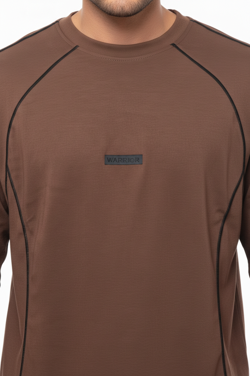 THE LINEAR PANEL OVERSIZED TEE