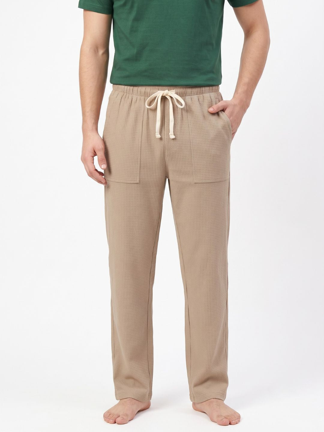 URBAN LATTICE STRAIGHT FIT TRACK PANT