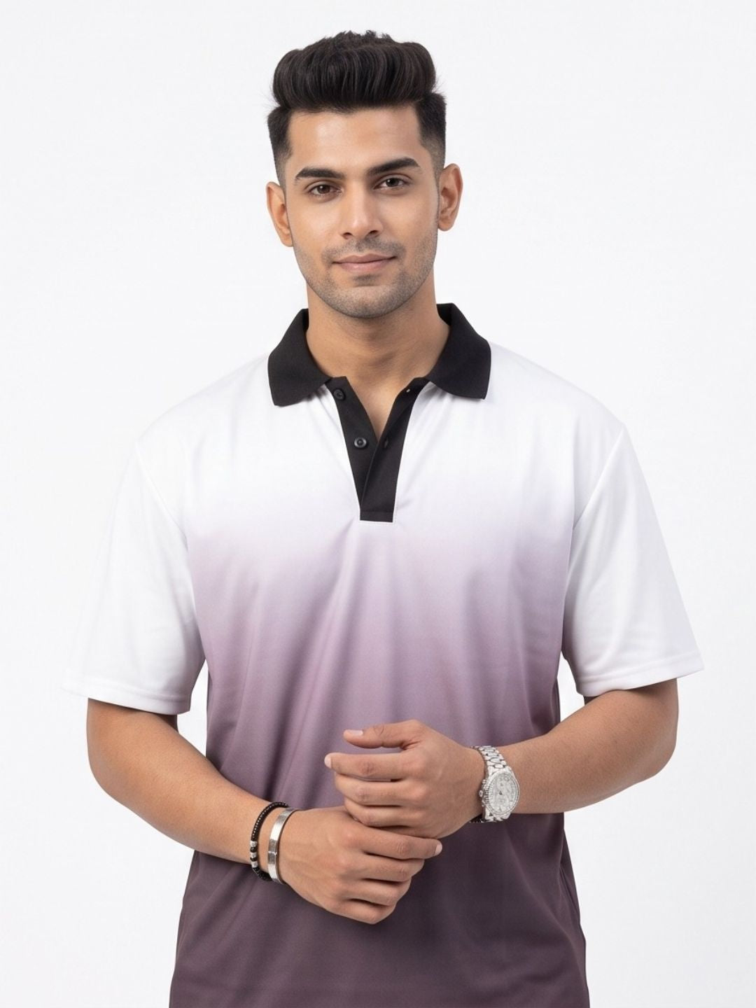DUSK HORIZON T-SHIRT WINE