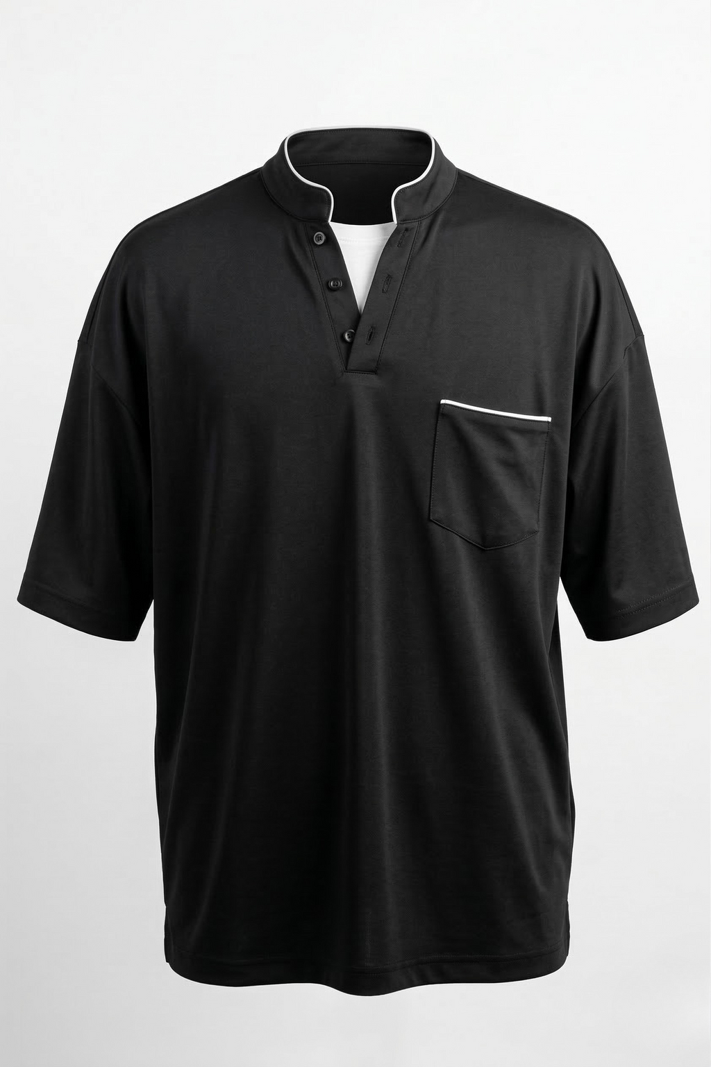 MIDNIGHT MANDARIN POLO T-SHIRT