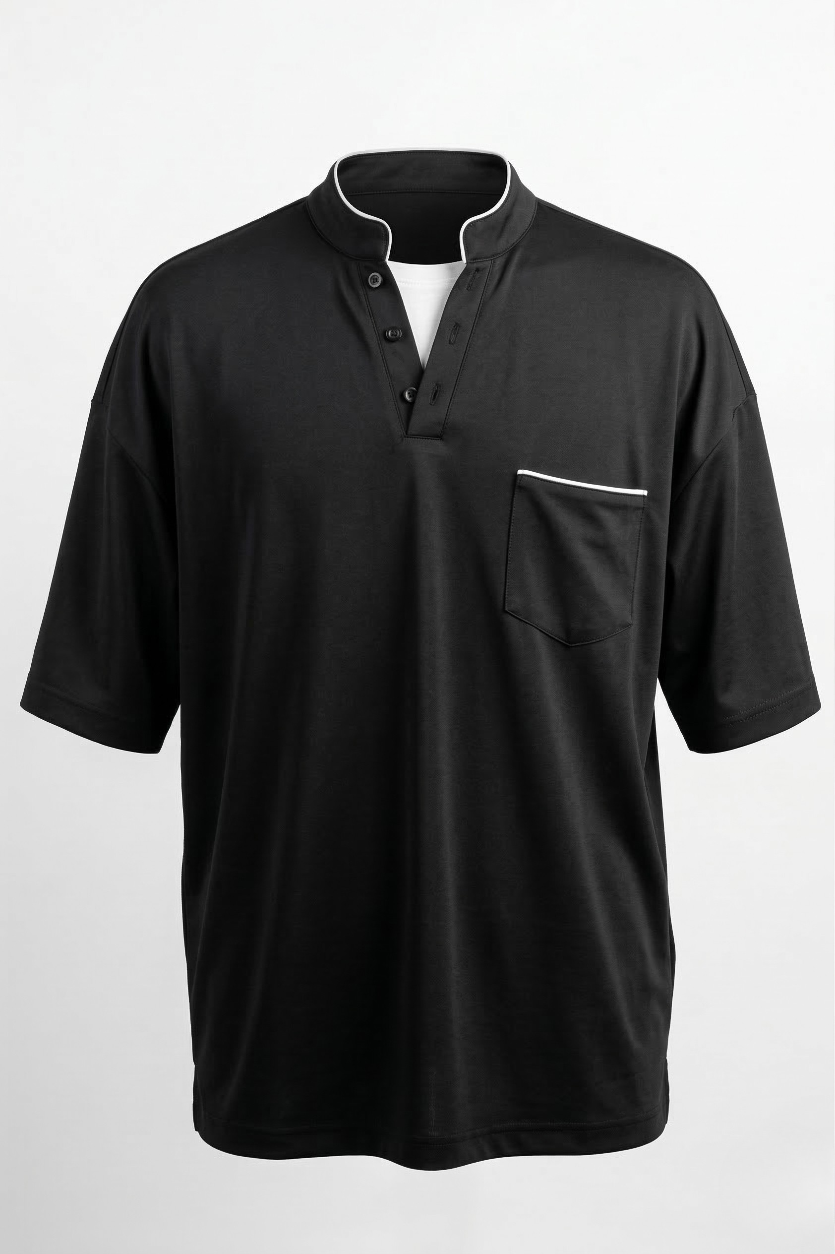MIDNIGHT MANDARIN POLO T-SHIRT
