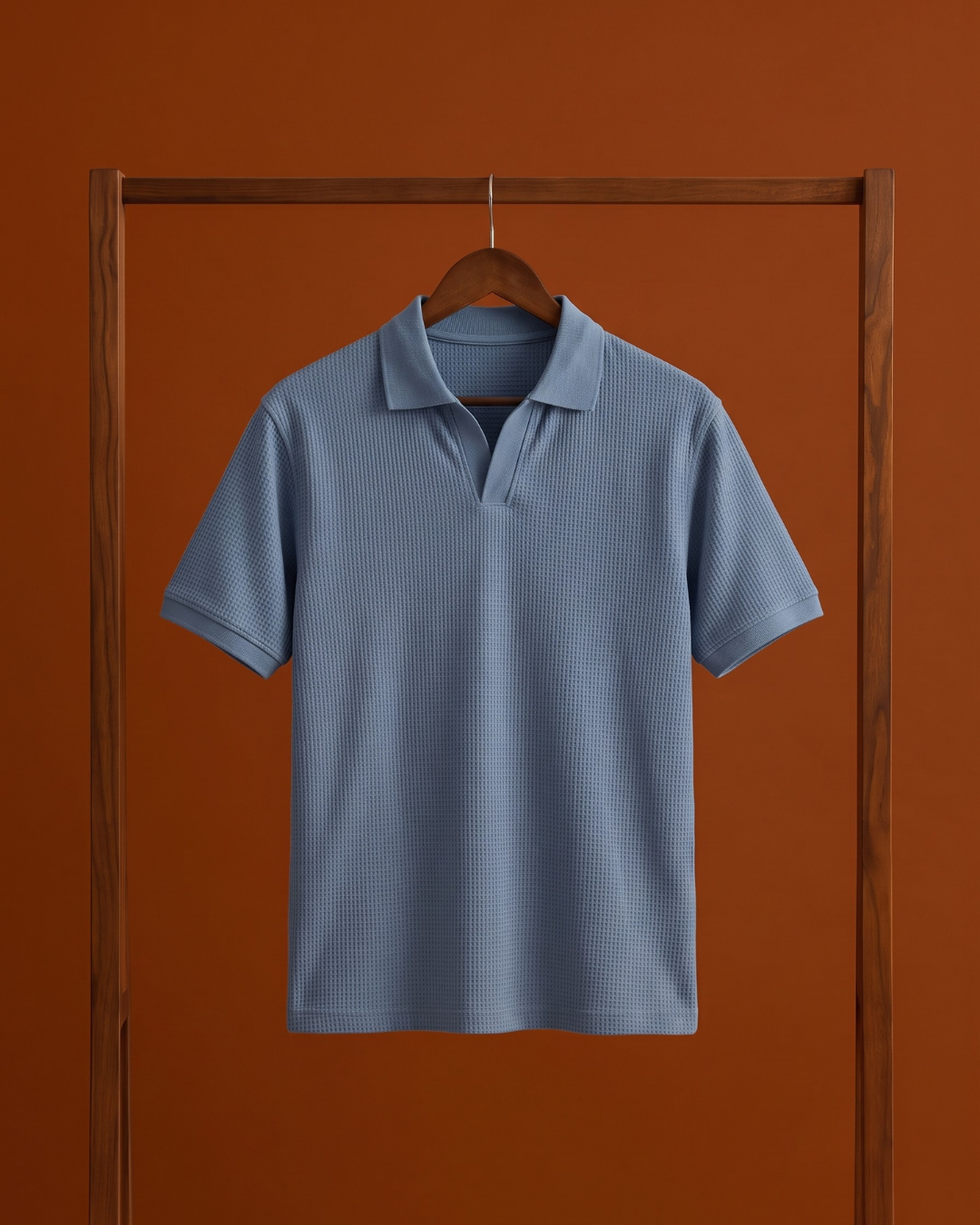 CLASSIC KNIT POLO T-SHIRT