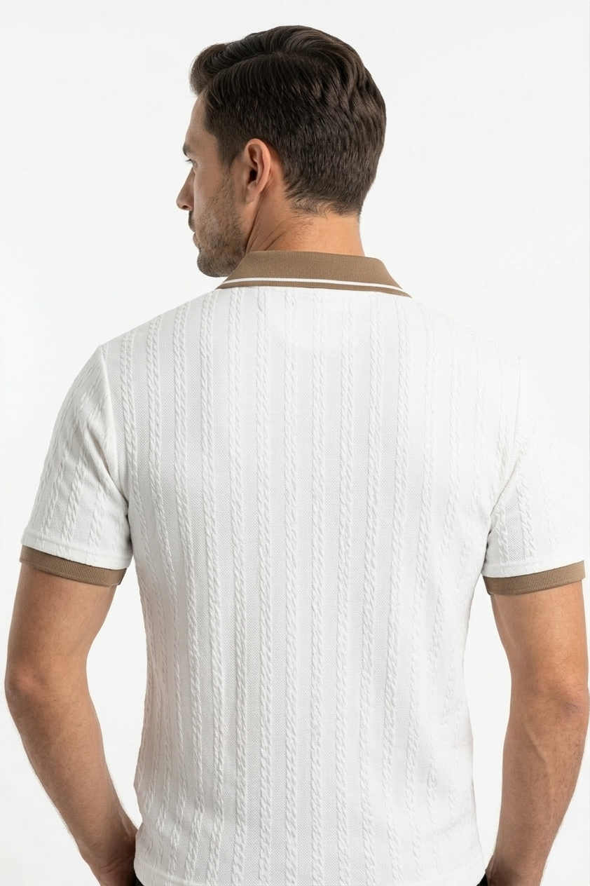 HORIZON ZIP OVERSIZED TEE