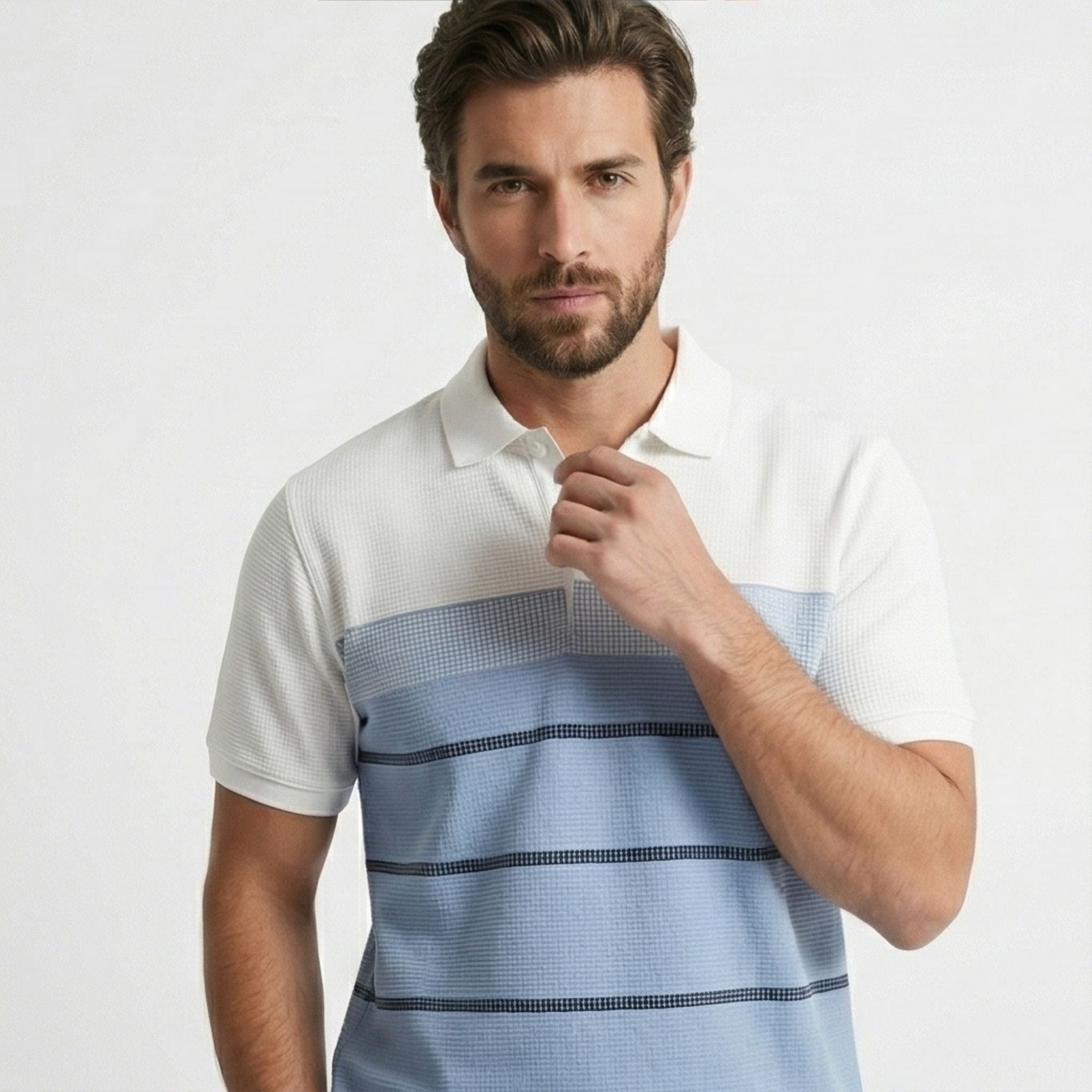 TIDAL KNIT POLO T-SHIRT