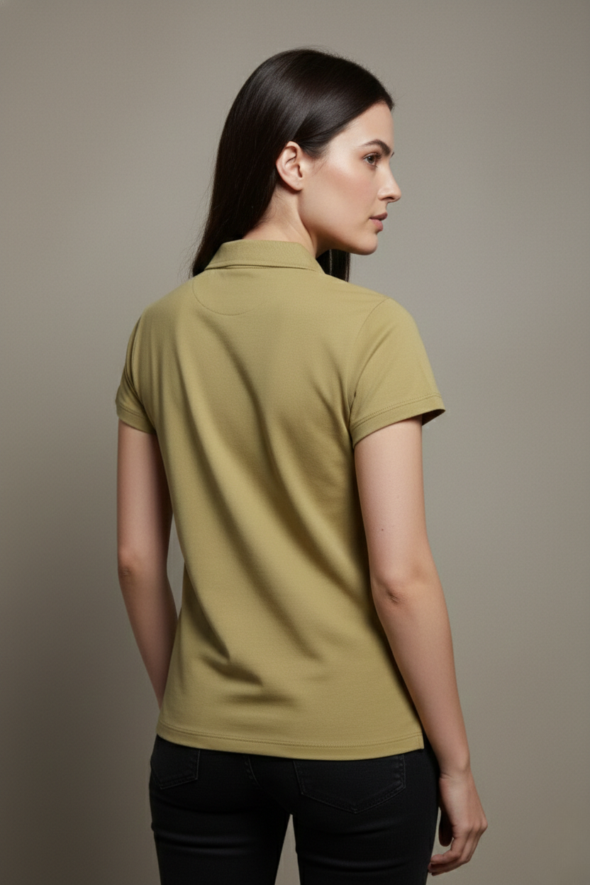 PLAIN AUTHENTIC POLO T-SHIRT