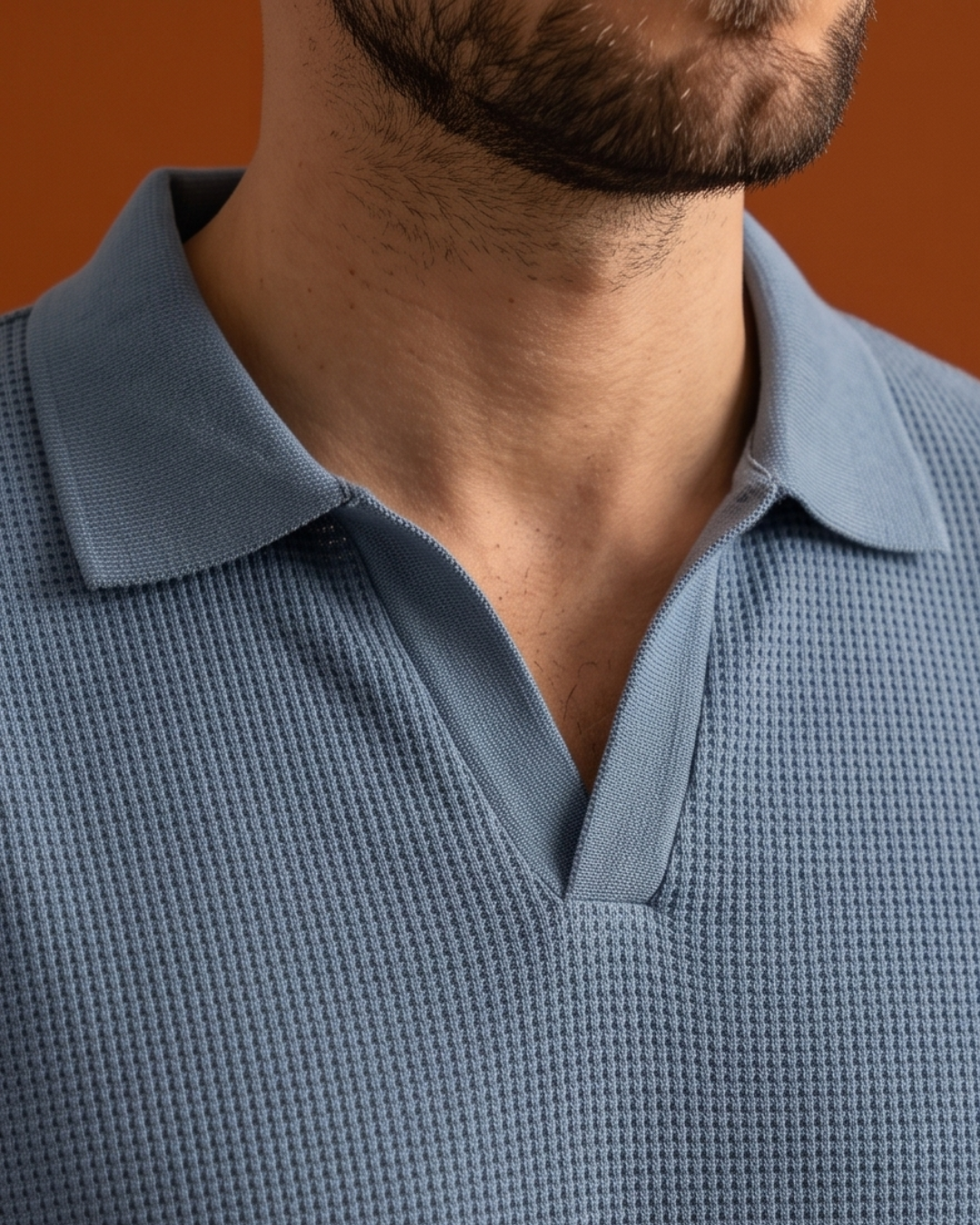 CLASSIC KNIT POLO T-SHIRT