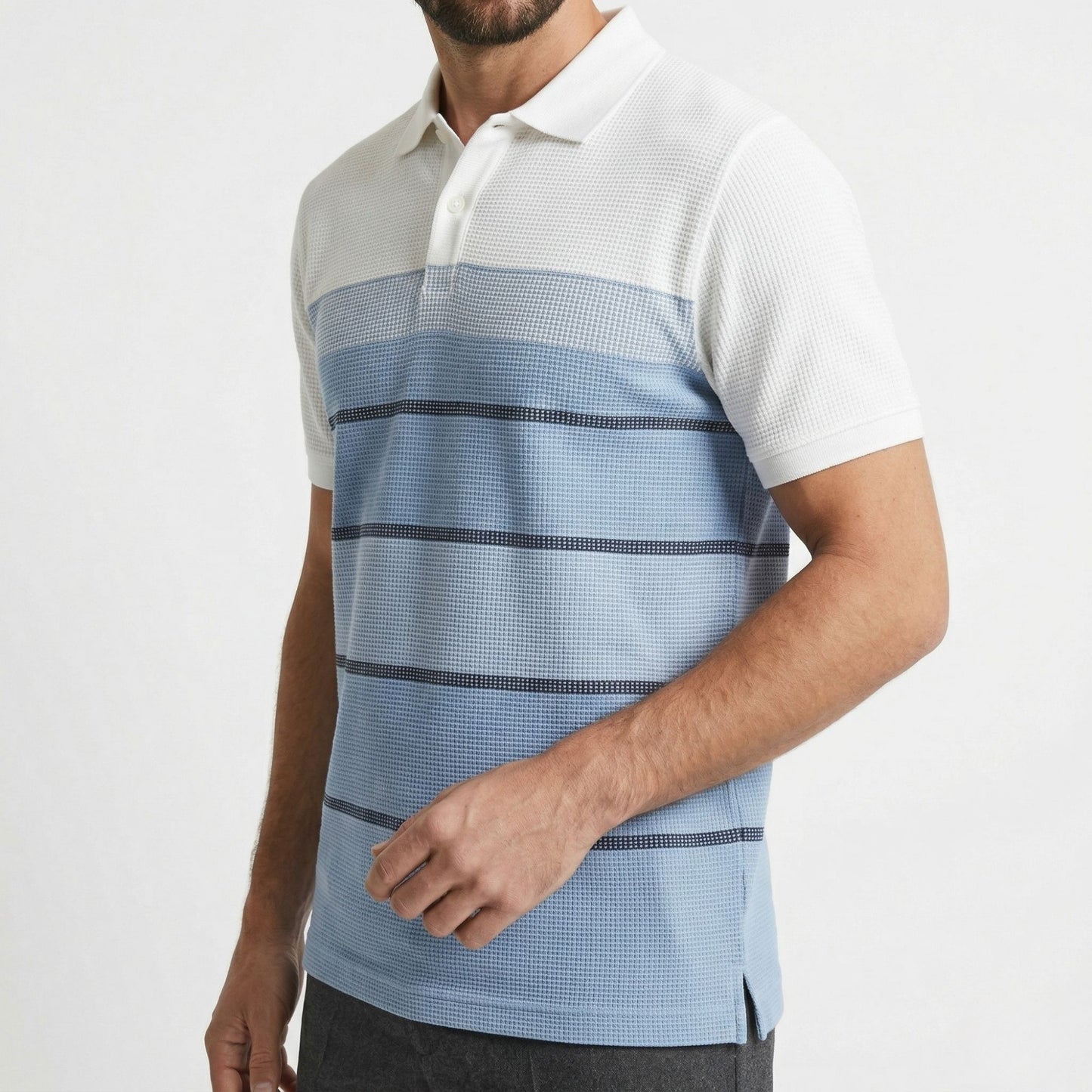 TIDAL KNIT POLO T-SHIRT