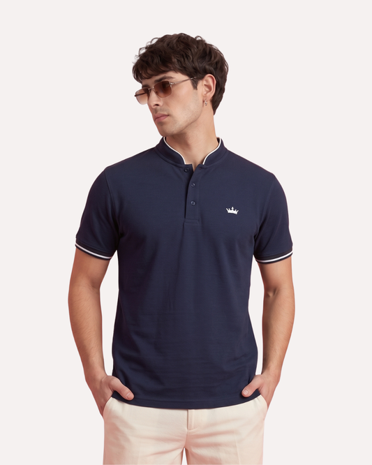 THE MANDARIN CROWN LEGACY POLO T-SHIRT