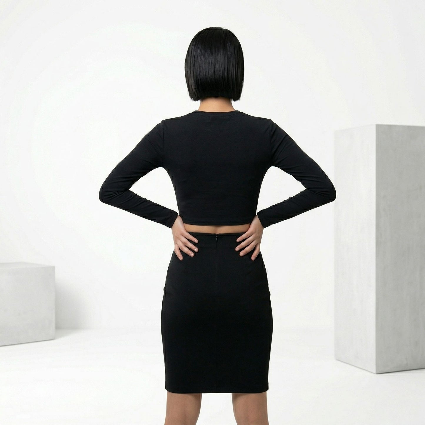 SOLISTICE CREW F/S CROP TOP