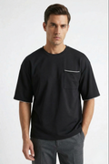 MIDNIGHT MANDARIN ROUND NECK T-SHIRT