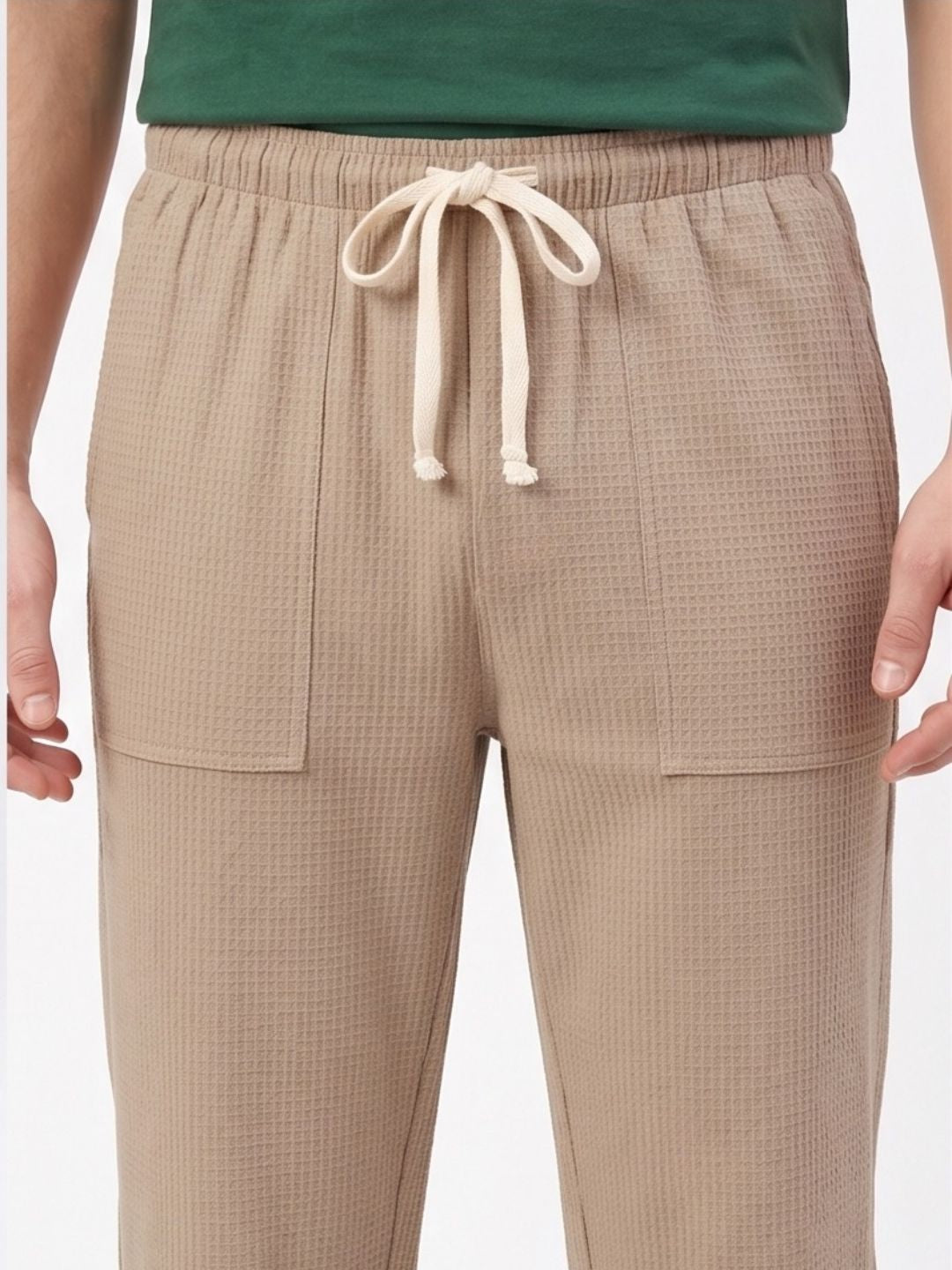 URBAN LATTICE STRAIGHT FIT TRACK PANT