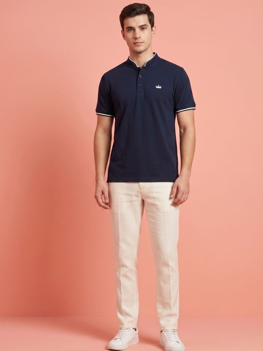 THE MANDARIN CROWN LEGACY POLO T-SHIRT