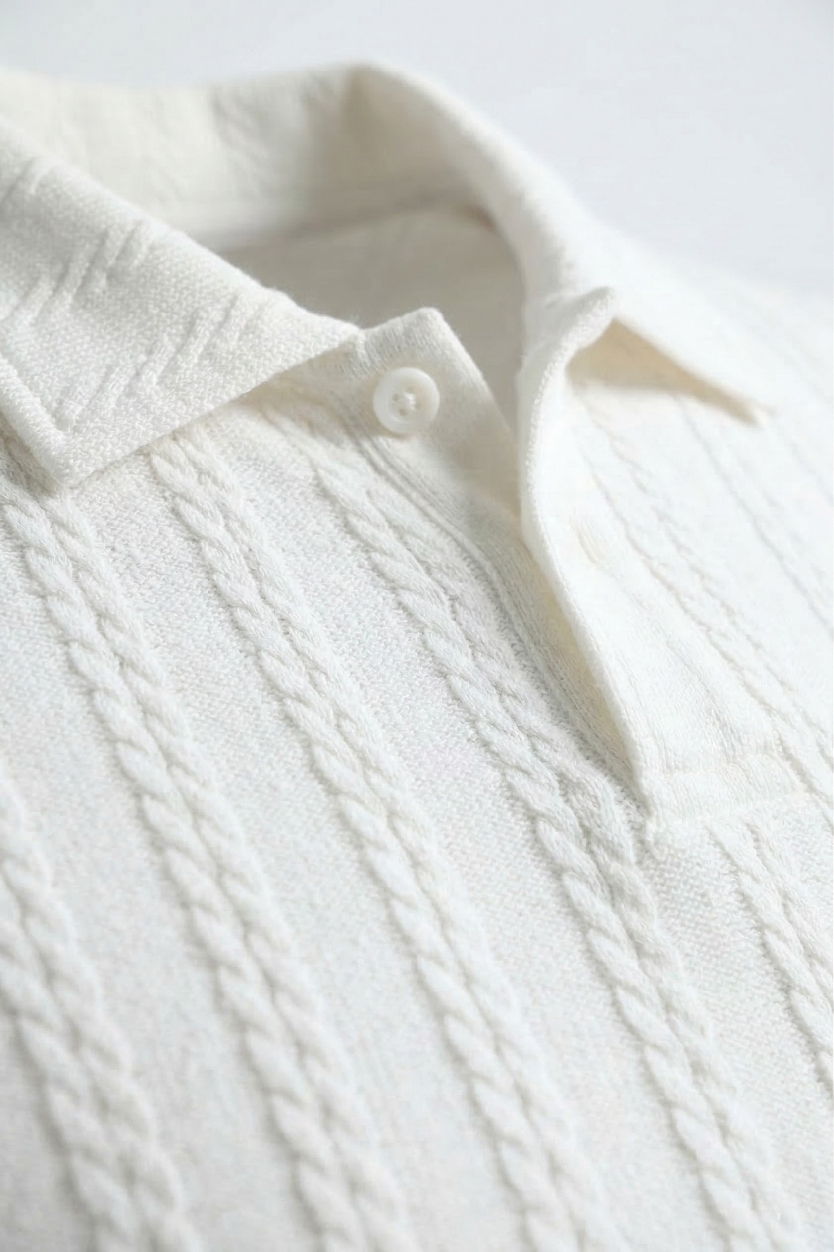 LINEAR JACQUARD POLO