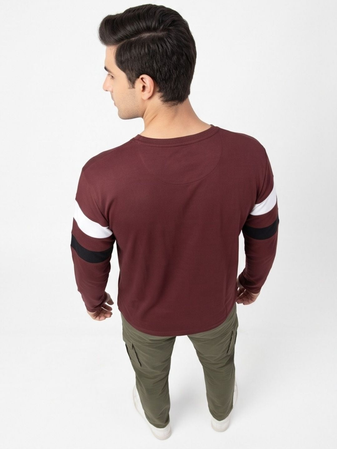 THE HERITAGE STRIPE HENLEY T-SHIRT
