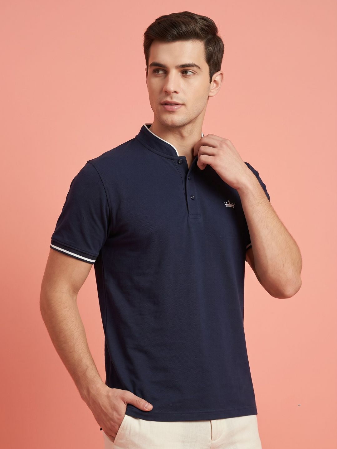 THE MANDARIN CROWN LEGACY POLO T-SHIRT